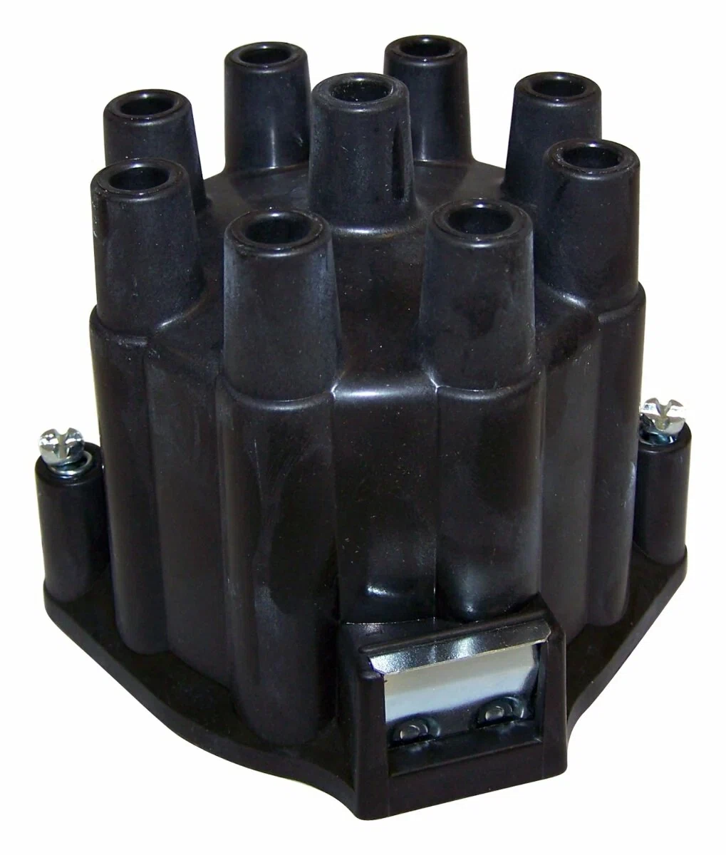 Vintage - Metal Black Distributor Cap - J3200192